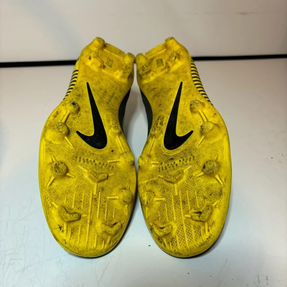 Nike Mens Mercurial Superfly 6 Soccer Cleats Grey Yellow AH7363-070 Size 10 - Picture 9 of 10